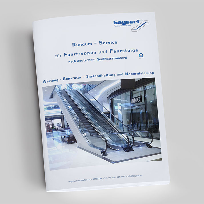 GEYSSEL – Fahrtreppen und Fahrsteige nach deutschem Qualitätsstandard